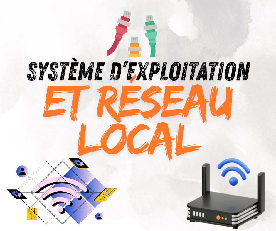 Système d&rsquo;exploitation et réseau local